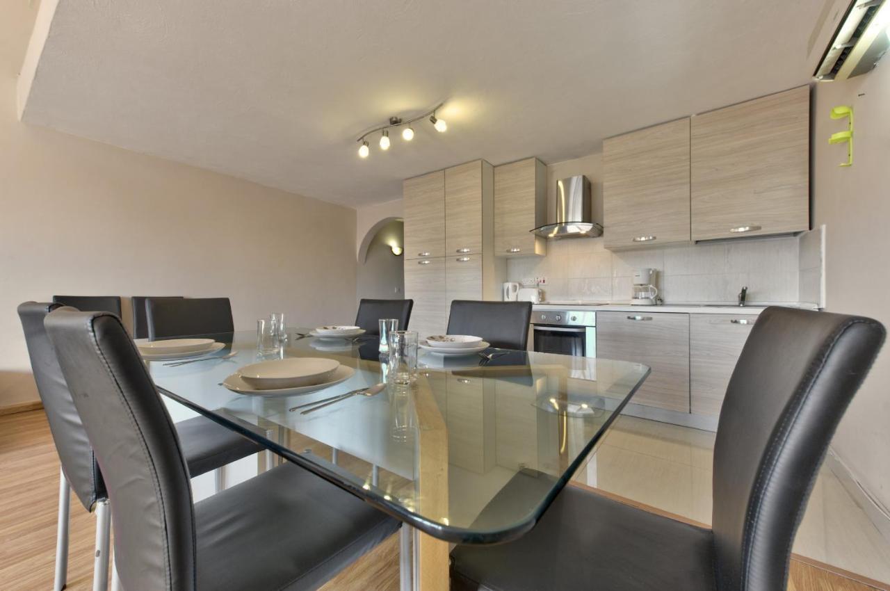 Spinola Court - Stunning Seaview Apartment & Penthouse On Spinola Bay By Shortletsmalta Saint Julian's Exteriér fotografie