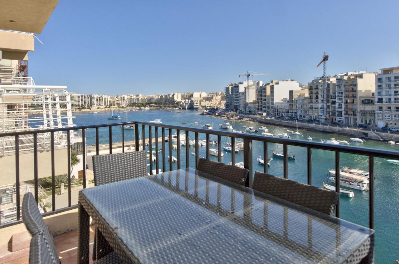 Spinola Court - Stunning Seaview Apartment & Penthouse On Spinola Bay By Shortletsmalta Saint Julian's Exteriér fotografie