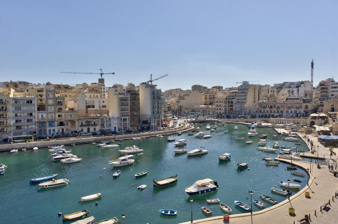 Spinola Court - Stunning Seaview Apartment & Penthouse On Spinola Bay By Shortletsmalta Saint Julian's Exteriér fotografie