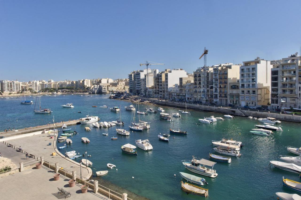 Spinola Court - Stunning Seaview Apartment & Penthouse On Spinola Bay By Shortletsmalta Saint Julian's Exteriér fotografie