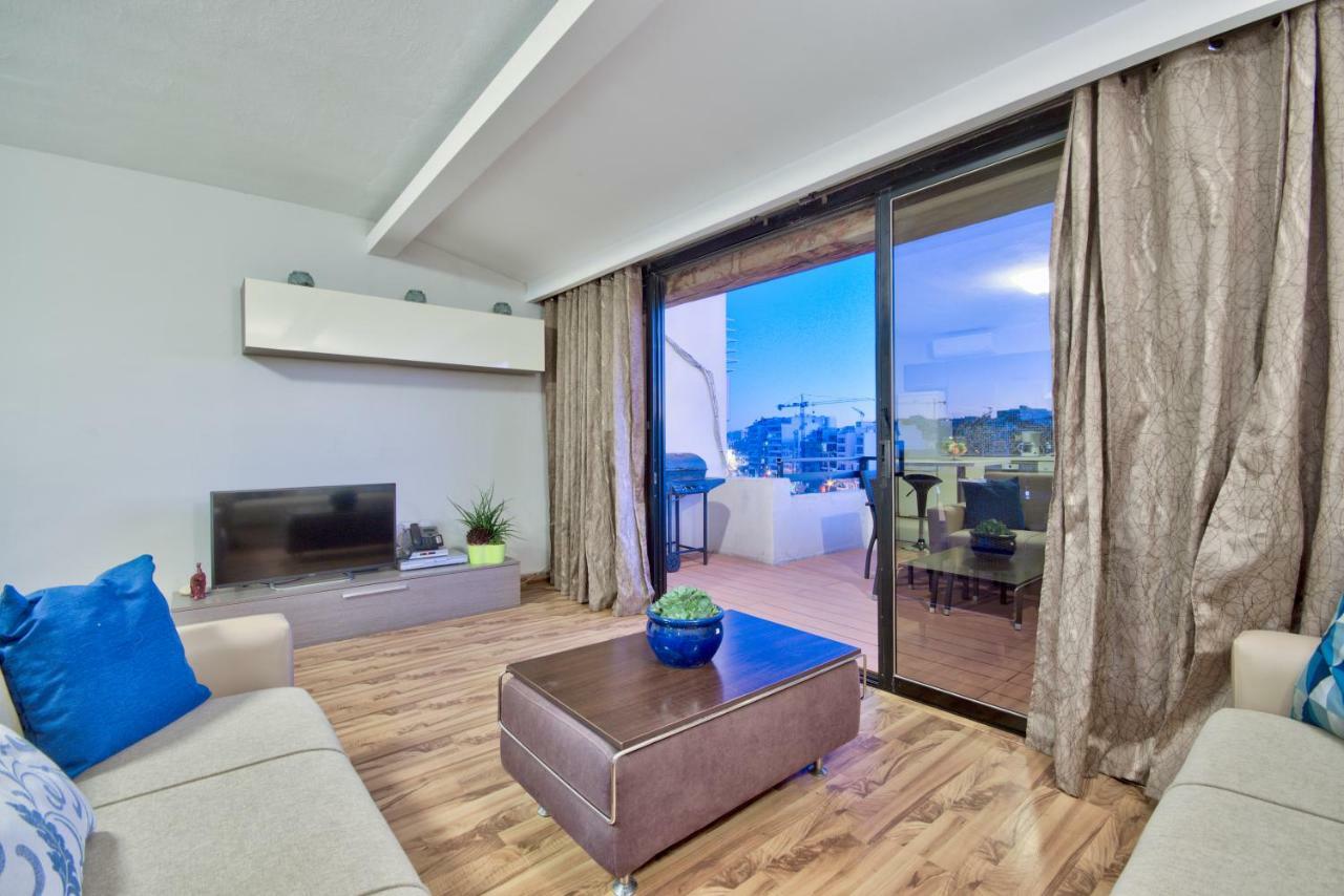 Spinola Court - Stunning Seaview Apartment & Penthouse On Spinola Bay By Shortletsmalta Saint Julian's Exteriér fotografie