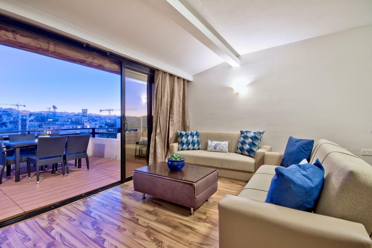 Spinola Court - Stunning Seaview Apartment & Penthouse On Spinola Bay By Shortletsmalta Saint Julian's Exteriér fotografie